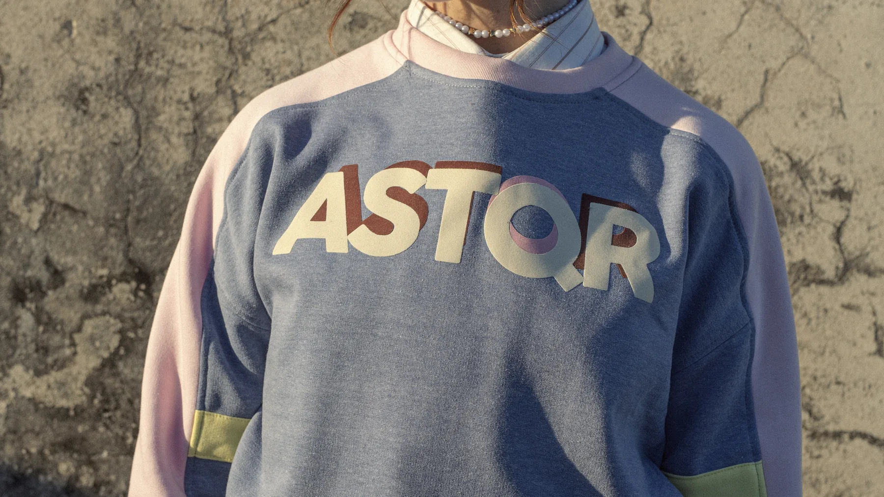 ASTQR lookbook — sweater pastel