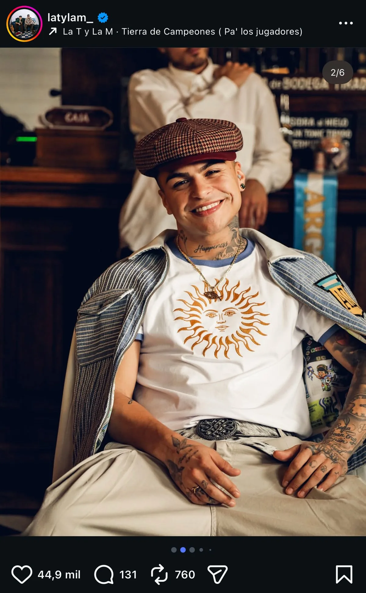 La T y La M — ASTQR en bar porteño