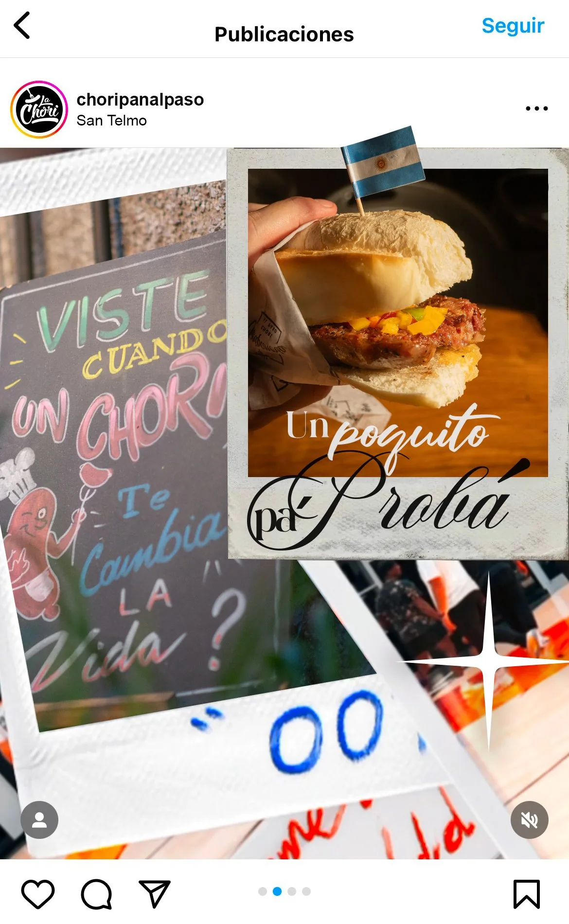 La Choripanería — Un poquito pa' probá