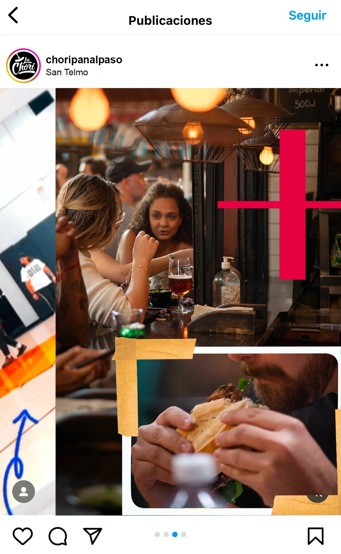 La Choripanería — contenido