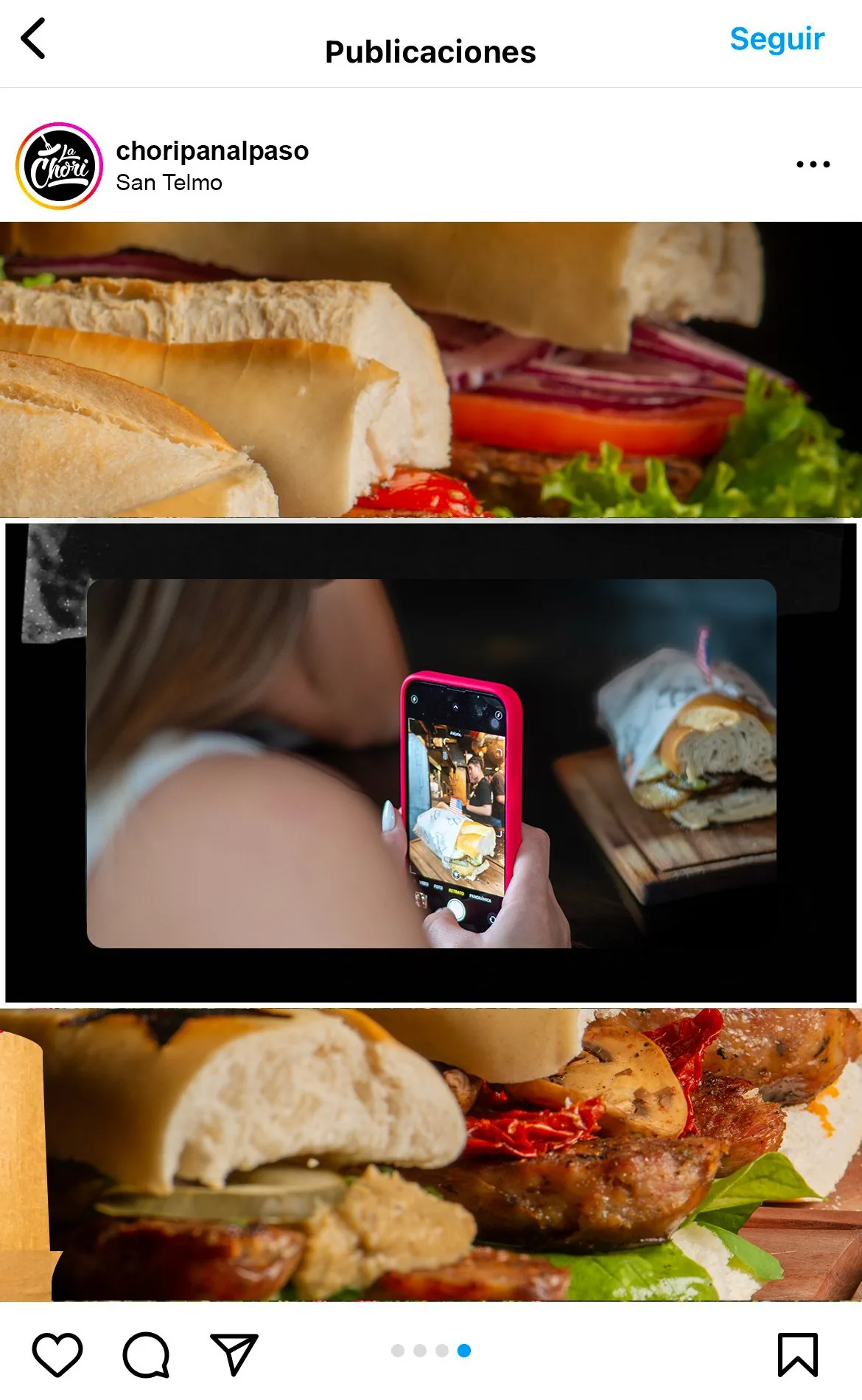 La Choripanería — Chori y una Birra