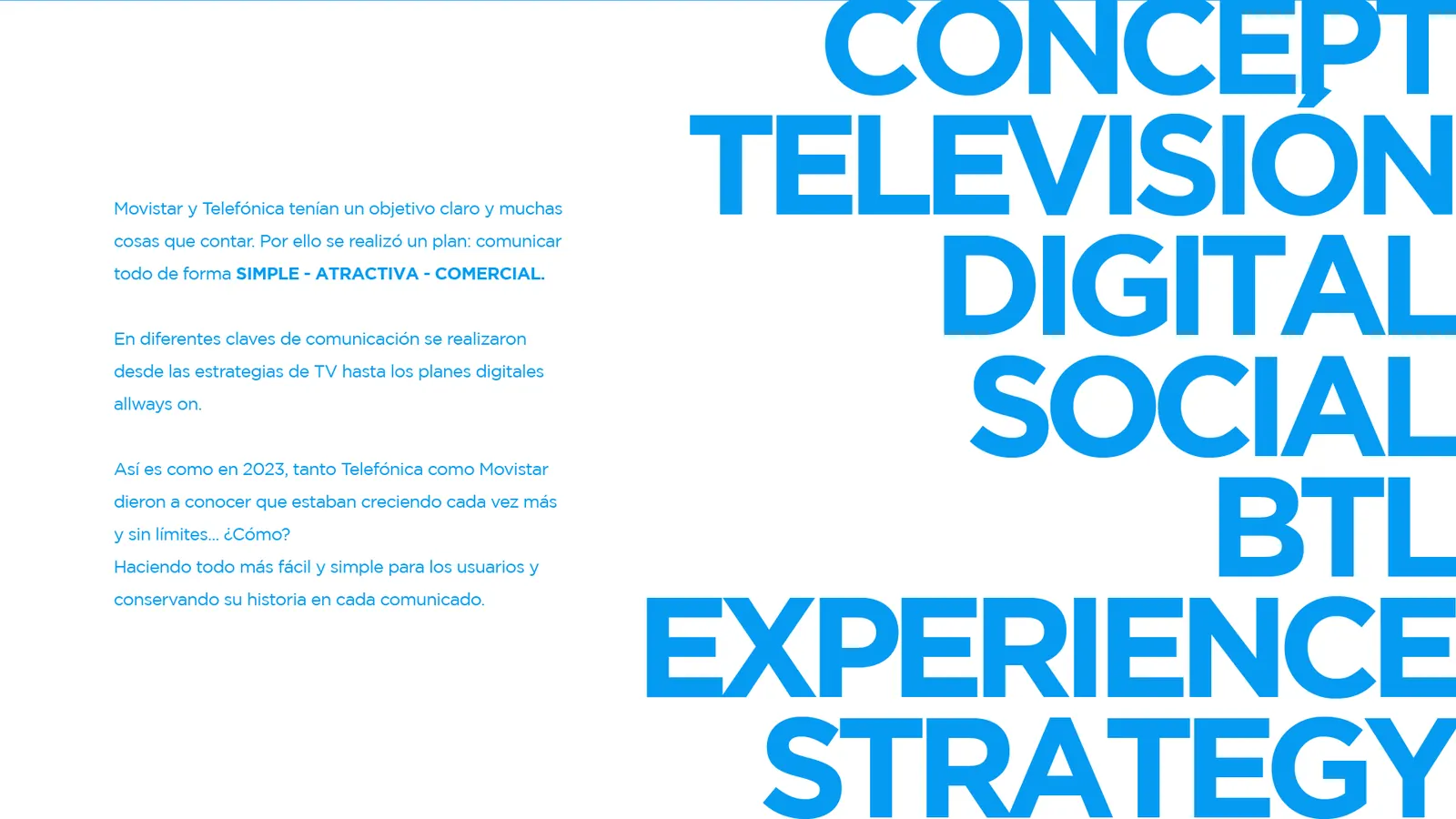 Movistar — concept system
